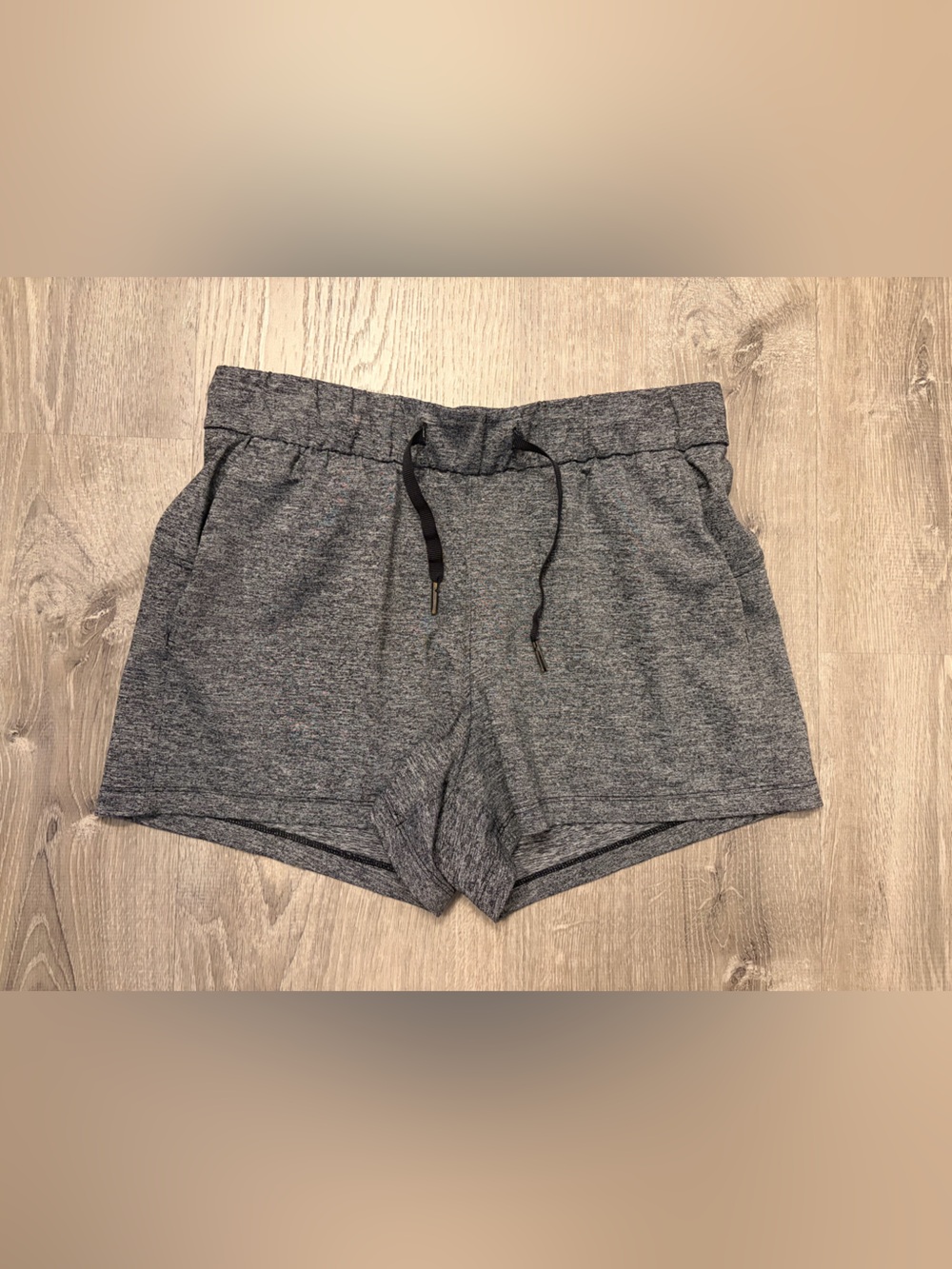Women's CRZ Gray Performance Knit Shorts- Size Small- Pre-owned